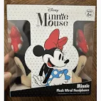 Disney Minnie Mouse Plush Wired Headphones