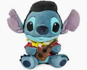 Plush - Kidrobot HugMe - Elvis Gold Suit Stitch with Shake Action