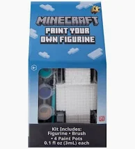 Minecraft Paint Your Own Figurine Kit